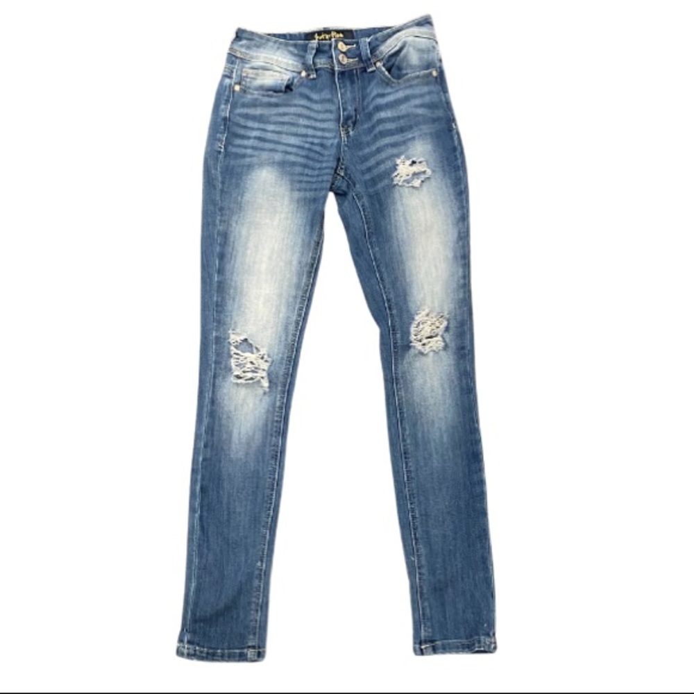 Indigo Rein Distressed Jean